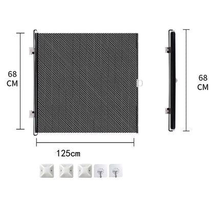 Durable Guard Retractable Fence Gate Barrier Folding - Pet Safety Gate